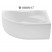 Aquanet Capri 00205387 ванна без гидромассажа, 170 см х 110 см, правая