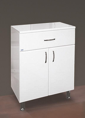 Тумба для ванной Misty Люси-50 напольная белый (Э-Люс07050-011)