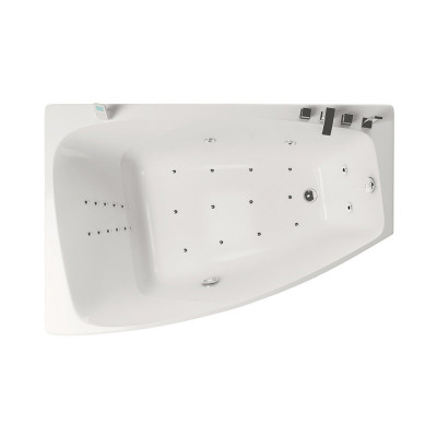 Акватика Альтея Базик ванна с гидромассажем, 180 см х 120 см