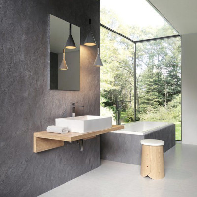 RAVAK X000000833 Столешница под умывальник левый 800 светлое дерево