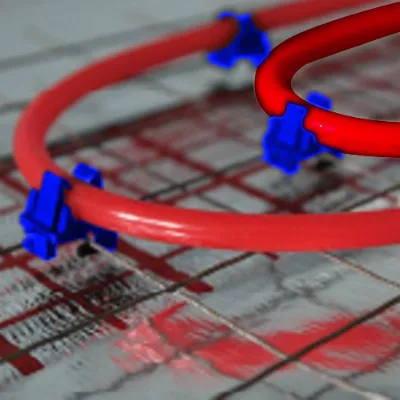 Поворотная клипса 14–20 мм поворотная для крепления труб к арматурной сетке VALTEC (10000004)