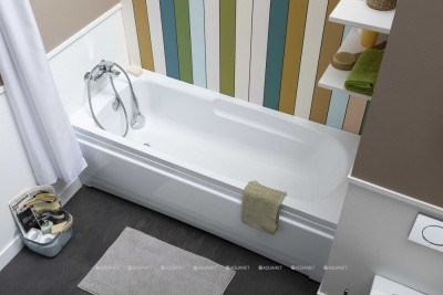 Акриловая ванна Aquanet Extra 170x70 пристенная прямоугольная (00203931)