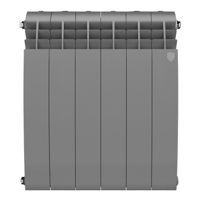 Радиатор Royal Thermo BiLiner 500 Silver Satin - 6 секций (RTBSS50006)