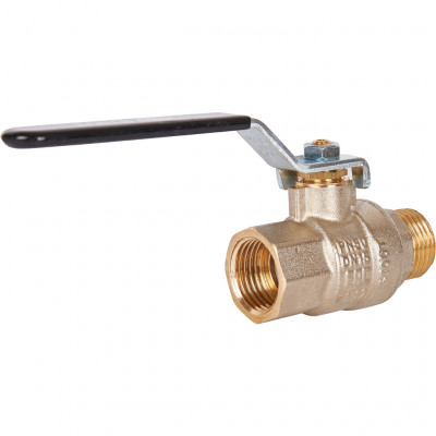 Кран шаровой полнопроходной, ВР/НР, ручка рычаг 1/2 STOUT (SVB-0003-000015)