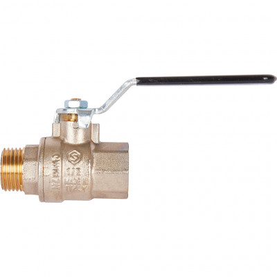 Кран шаровой полнопроходной, ВР/НР, ручка рычаг 1/2 STOUT (SVB-0003-000015)