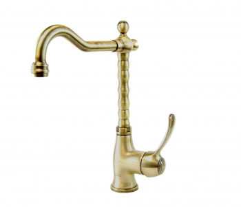 Смеситель для раковины на столешницу Webert Aurora AU831802065 рычажный, бронза
