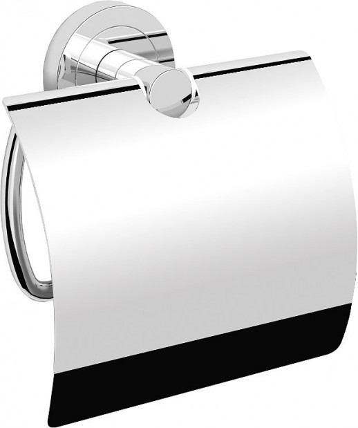 Langberger Burano 11041А бумагодержатель с крышкой, хром