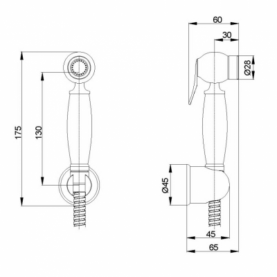 VERAGIO KIT 30818 набор гигиенический, золото