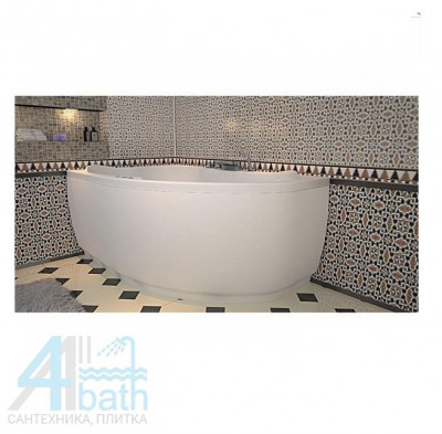 Aquanet Capri 00155531 L экран под ванну 170х64,5 см, белый