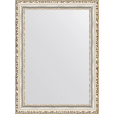 Зеркало настенное Evoform Definite 75х55 BY 3046 в багетной раме Версаль серебро 64 мм