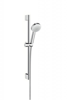 Душевой гарнитур Hansgrohe Crometta 100 1jet 26652400 (белый хром)