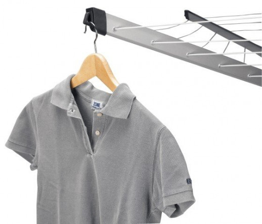 Brabantia Lift-O-Matic Advance 100246 сушилка для белья напольная, серебро