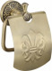 Держатель для туалетной бумаги с крышкой S-005851C Savol латунь бронза  (S-005851C)