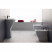 CERAMICA ALA CRAZY 25BDM биде 35 см х 51 см, белое