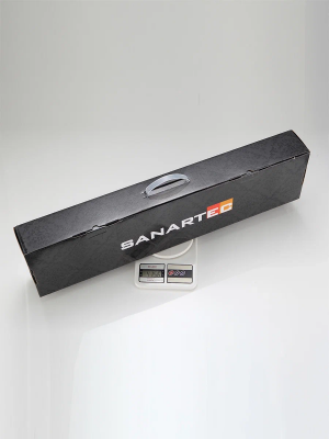 Стойка напольная с держателями для ершика, бумаги и крючок Sanartec 192855GoM, матовое золото