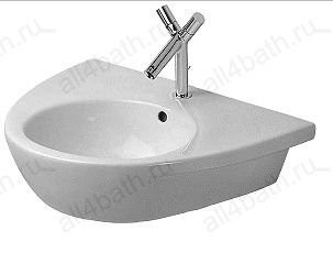 DURAVIT Starck 2 0761500000 умывальник для рук 500мм x 410мм