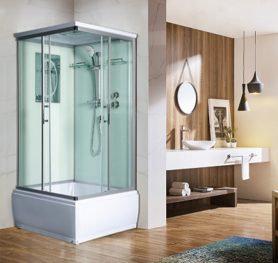 Душевая кабина WeltWasser WW500 Aller 902 90x90 10000003255 профиль хром квадратная