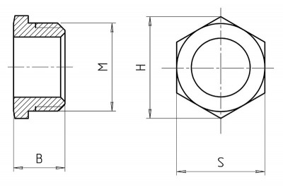 Гайка сальника для шарового крана VALFEX (VF.ГС2.25.32)