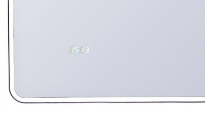 Зеркало для ванной Style Line Атлантика 90 с подсветкой и часами (СС-00002213)