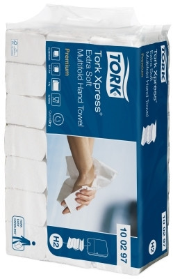 Tork Xpress® листовые полотенца сложения Multifold ультрамягкие