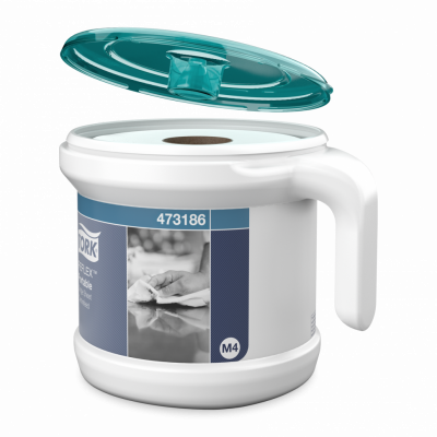Стартовый набор Tork Reflex, M4, переносной диспенсер + 1 рулон протирочной бумаги