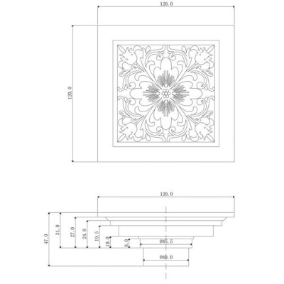 VERAGIO CANYON VR.CAN-2005.CR сливной трап d40, хром