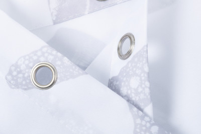 Шторка для ванной FIXSEN LAGUNA (FX-1501A), цвет серый