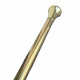 Карниз телескопический для ванной Savol SK-1630B, золото (SK-1630B)