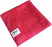 High Plush Салфетка из микрофибры универсальная 40х40см, Плотность 380гр/м., красная