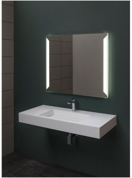 Зеркало Aquanet Сорренто 10085 LED подвесное прямоугольное (00196652)
