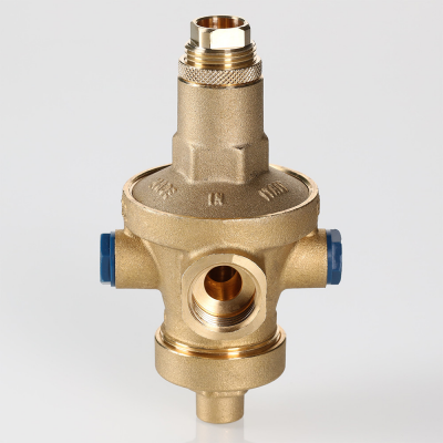 Редуктор давления VALTEC мембранный, с демпферной камерой от 1 до 7 бар 1/2” OR.224.G.04