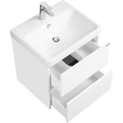 Тумба под раковину Aquaton Сканди 55 1A251701SD010 подвесная белая