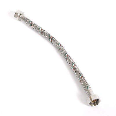 Гибкая подводка для воды UNI-FITT ВВ 1/2" 30 см оплетка из нержавеющей стали (500S2003)