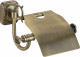 Держатель для туалетной бумаги с крышкой Savol S-006451 латунь бронза  (S-006451)