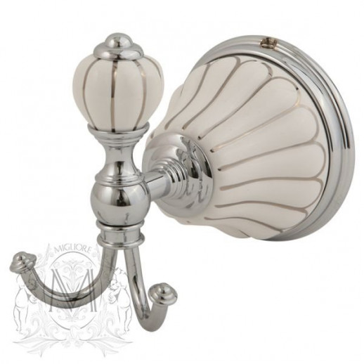 MIGLIORE Olivia 17554 крючок, хром/декор платина