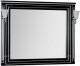 Зеркало в ванную Aquanet Паола 120 черный/серебро подвесное (00181767)  (00181767)
