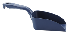 Совок ручной металлопластик, 0,5 л, металлизированный синий цвет