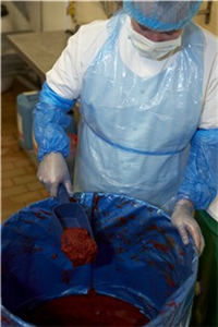 Совок ручной металлопластик, 0,5 л, металлизированный синий цвет