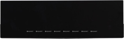 Полка для ванной Aquanet Магнум 28x28 черная матовая, угловая (00302225)