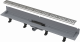 Водоотводящий желоб с порогами для перфорированной решетки и фиксированным воротником к стене AlcaPlast APZ30-650M  (APZ30-650M)