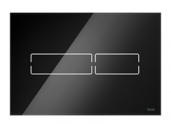 TECElux Mini Панель смыва Mini с электронным сенсорным приводом, материал стекло, цвет панели черный, цвет клавиш черный (9240961)