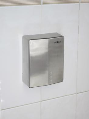 Матовая сушилка для рук NOFER BIG FLOW EVO 2050 W матовая 01481.S