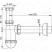Сифон для раковины AlcaPlast D40 с накидной гайкой 5/4" (A43)