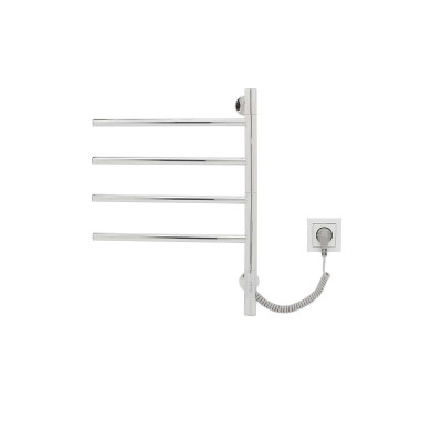 Полотенцесушитель электрический Vincea VTD-1S1CE 43×60 хромированный с функцией таймера.