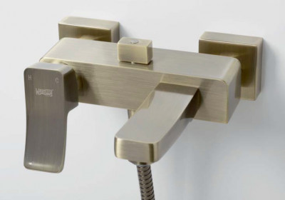 WasserKRAFT Exter 1601 cмеситель для ванны, светлая бронза