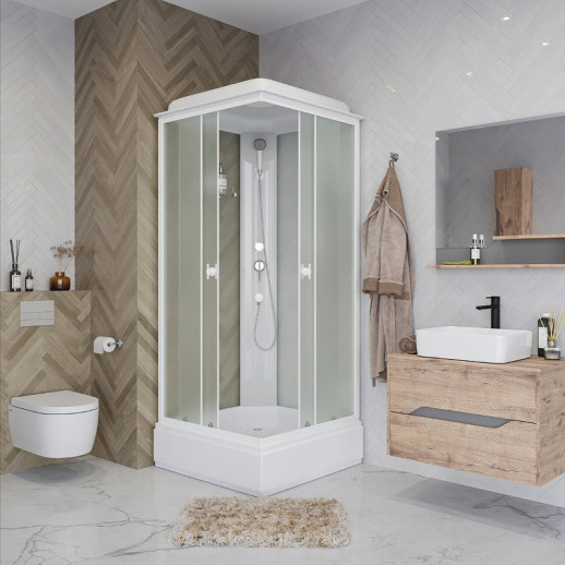 Душевая кабина Niagara Promo 80x80 P80/26Q/MT квадратная