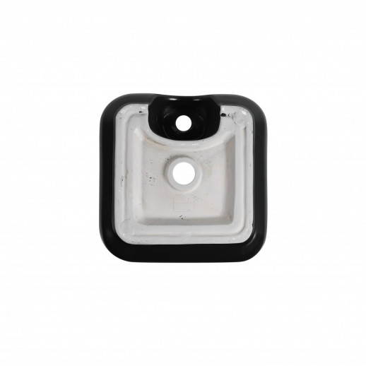 Накладная раковина Aquanet CITY-2-MB 39х39 см, черная матовая (273669)