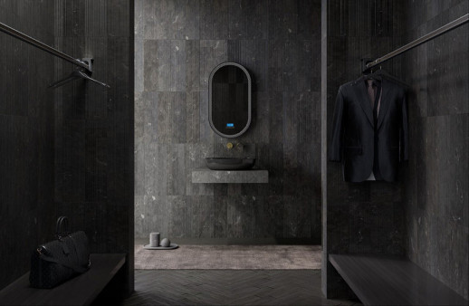 Раковина-чаша Abber Karbon 60 AK2041 черная овальная