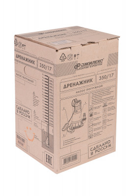 Дренажный насос 350 л/мин ДЖИЛЕКС ДРЕНАЖНИК 350/17 5150