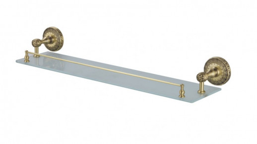 Zorg Antic AZR 15 BR полочка стеклянная, бронза/стекло